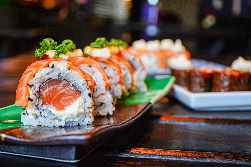 Manfaat Kesehatan Makan Sushi