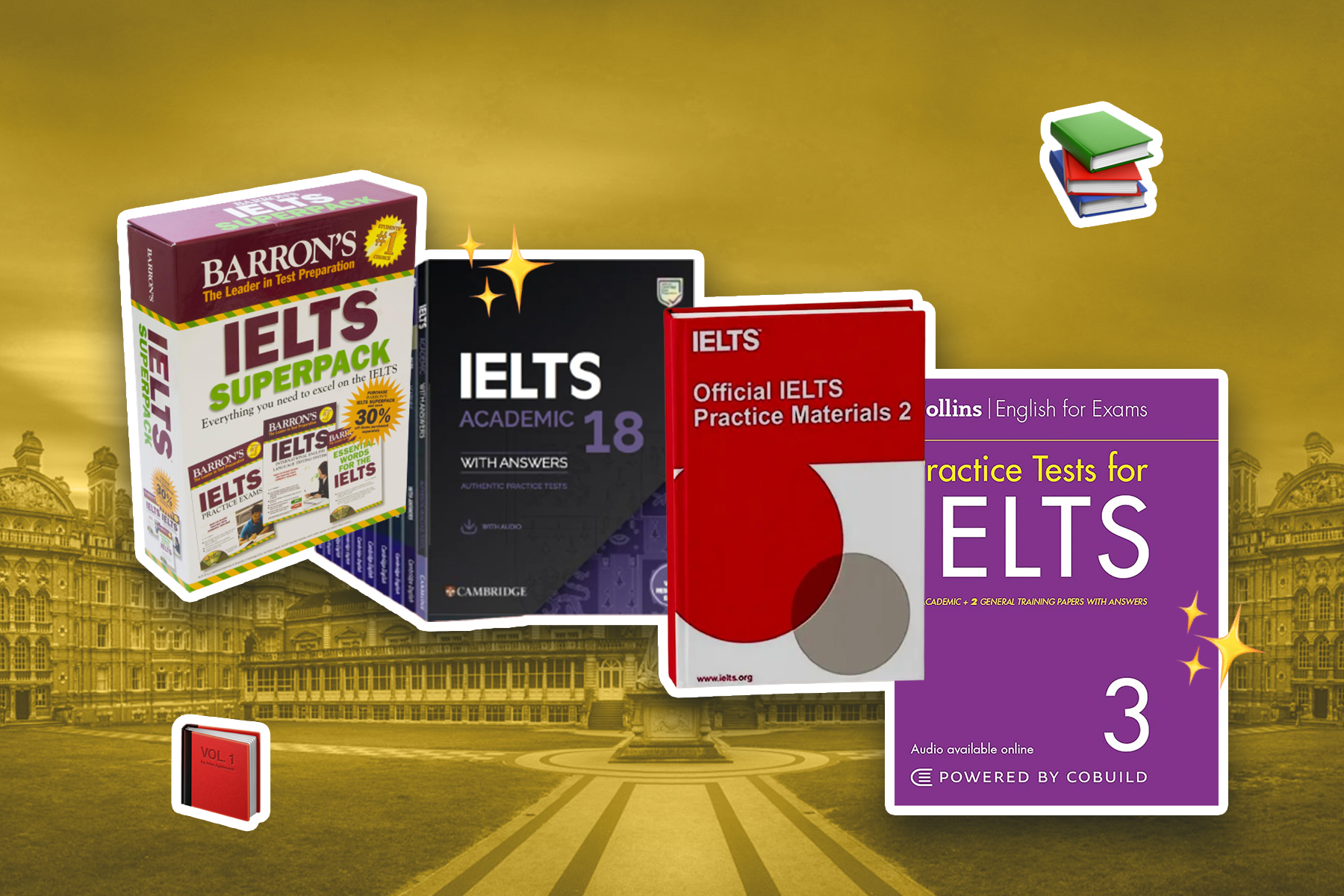 10 Buku Terbaik untuk Persiapan IELTS yang Harus Kamu Punya