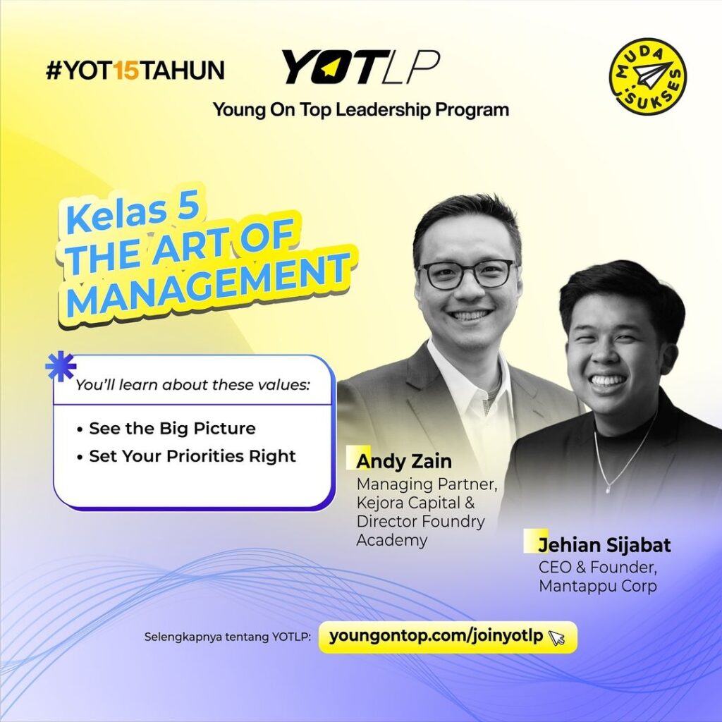 Bedah Kelas YOTLP: The Art of Management