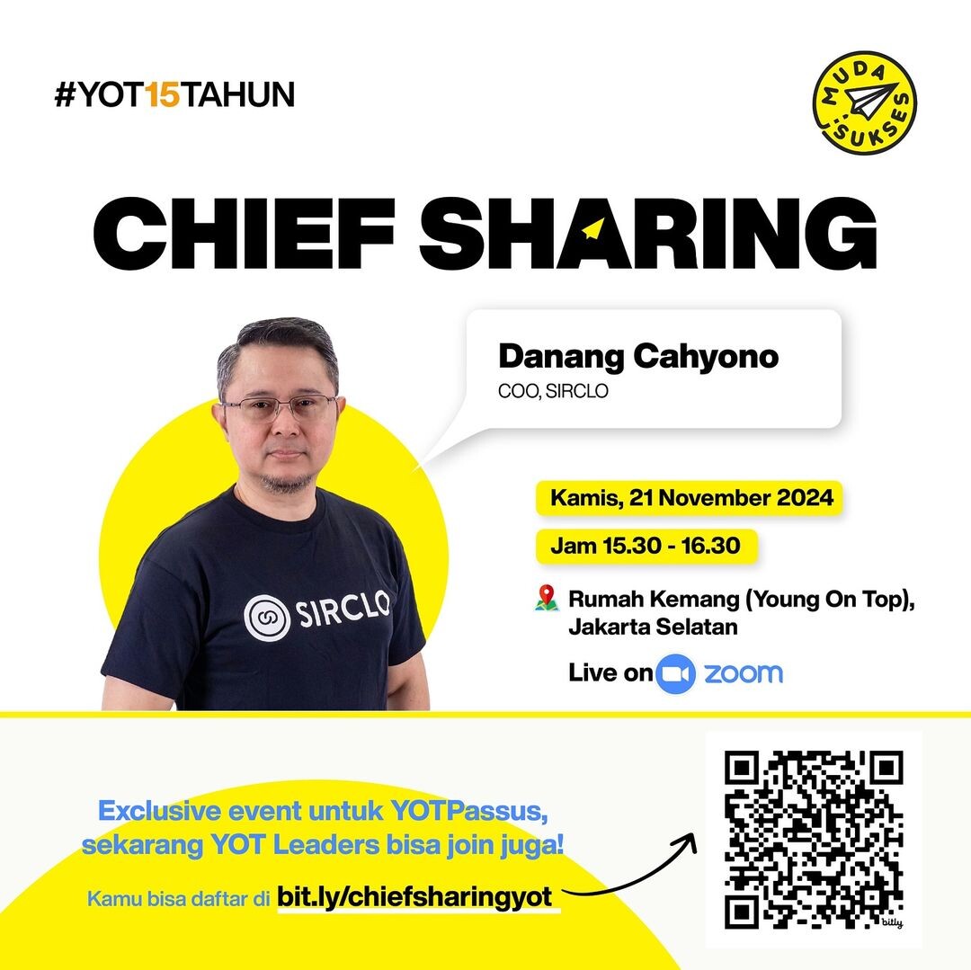 Chief Sharing Young On Top Bareng Danang Cahyono