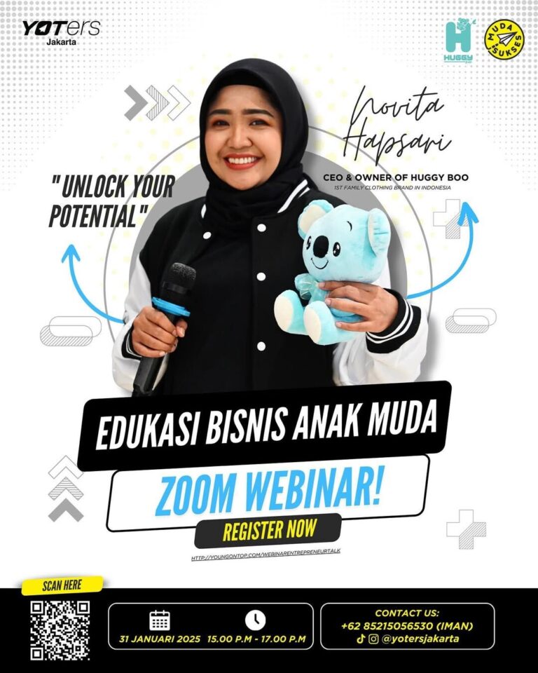 Event Webinar dari YOTers Jakarta: Unlock Your Potential, Gen Z!