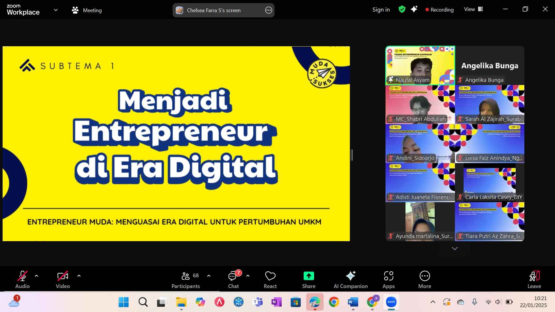 Young Entrepreneur Campaign: Meningkatkan Kewirausahaan dan Digitalisasi UMKM