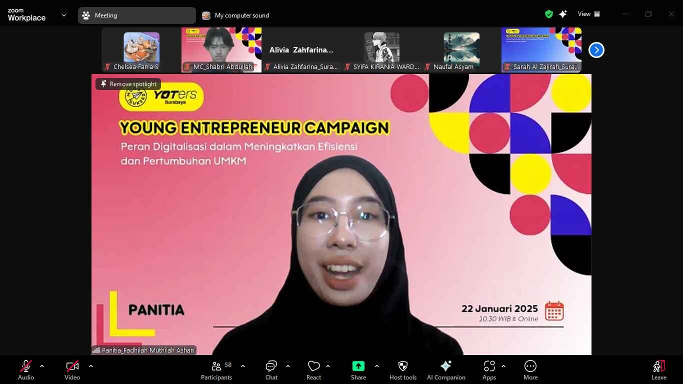 Young Entrepreneur Campaign: Meningkatkan Kewirausahaan dan Digitalisasi UMKM