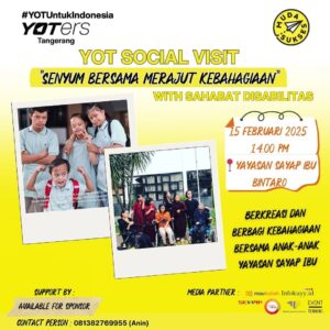 YOT Social Visit: Senyum Bersama Merajut Kebahagiaan di Yayasan Sayap Ibu