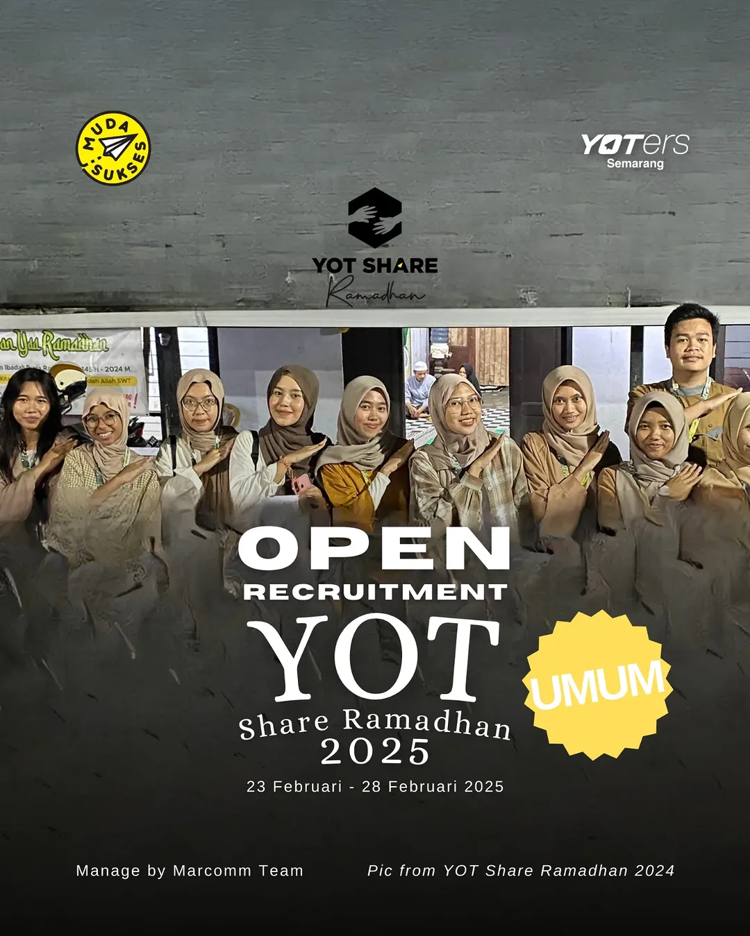 Open Volunteer YOTers Semarang: Sharing Ramadhan 2025