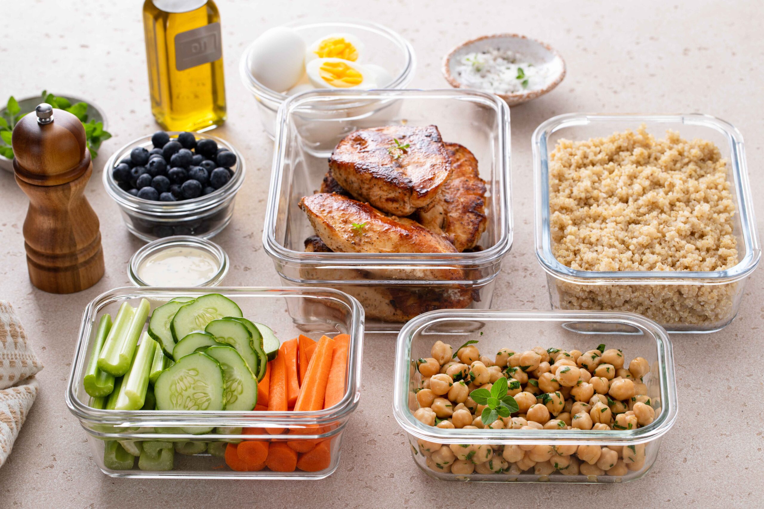10 Inspirasi Meal Prep Sehat untuk Seminggu Diet