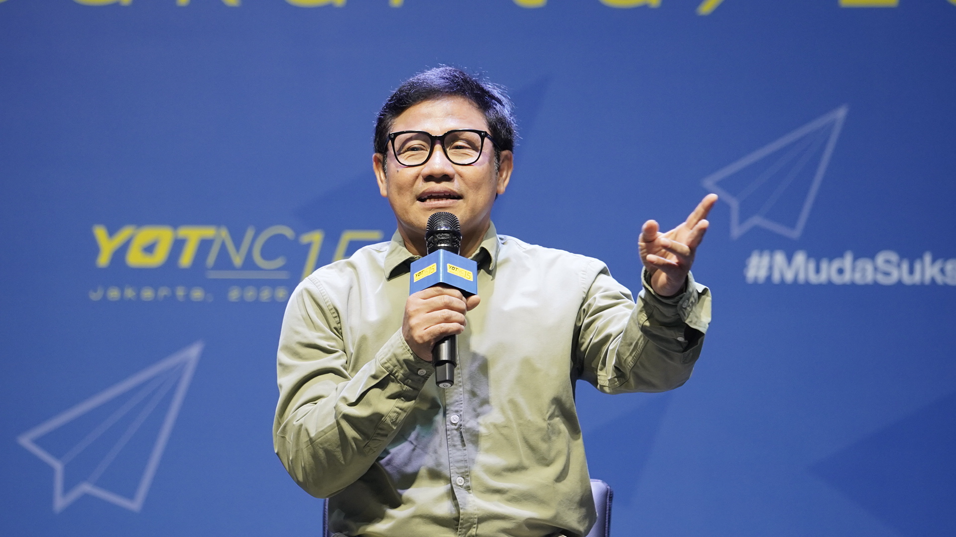 Dihadiri Ribuan Pemuda, YOTNC 15 Bersama Cak Imin Gaungkan Semangat Kewirausahaan di Kalangan Anak Muda