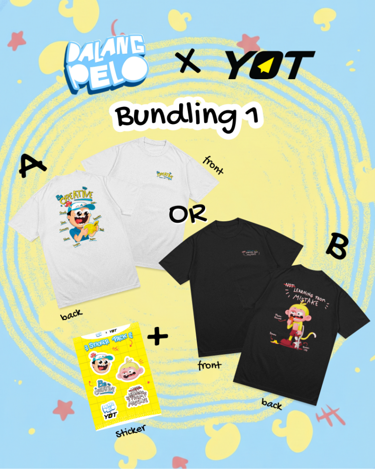 BUNDLING 1 - YOTStore x Dalang Pelo T-Shirt