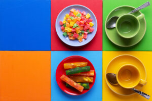 10 Pengaruh Warna Makanan terhadap Nafsu Makan dan Kesehatan Mental