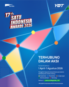 Terhubung dalam Aksi: Saatnya Inisiatifmu Berdampak Lebih Luas di 17th SATU Indonesia Awards 2026!