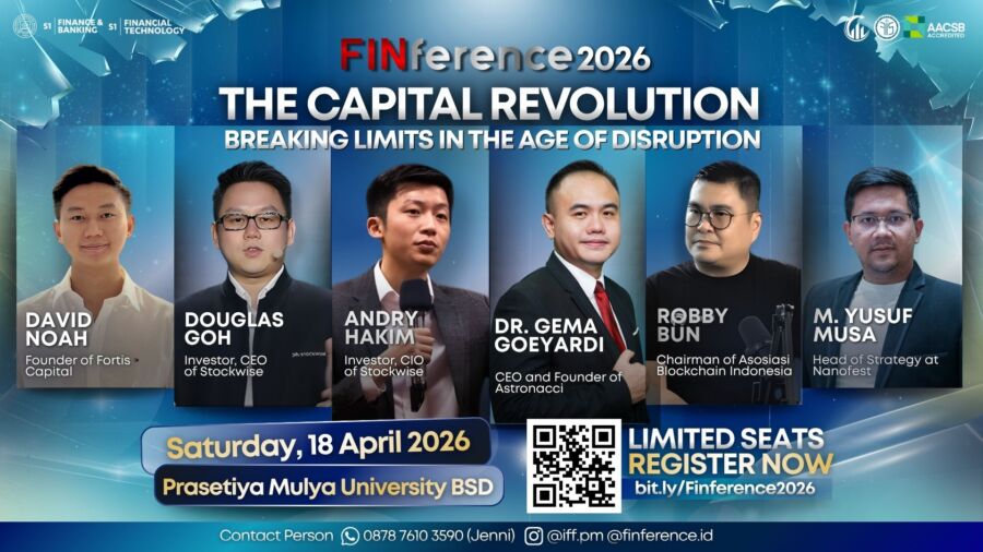 Gebrakan Revolusi Keuangan 2026, FINference Prasmul Panggil Investor untuk Hancurkan Batas Modal di Tengah Badai Global!